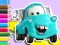 Spēle Coloring Book: Mater Cars online