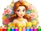 Spēle Coloring Book: Flower Dress Up online