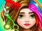 Spēle Hair Salon & Dress Up Girl online
