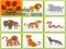 Spēle Wild Animals Kids Memory game online