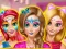 Spēle Princesses Room Face Painting online