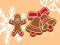 Spēle Gingerbreadman Coloring online