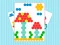 Spēle Mosaic Puzzle Art online