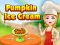 Spēle Pumpkin Ice Cream online