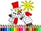 Spēle Back To School: Winter Time Coloring online