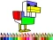 Spēle Back To School: Monster Craft Coloring online