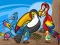 Spēle Exotic Birds Coloring online