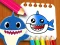 Spēle Baby Shark Coloring Book online