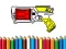 Spēle Back To School: Nerf Coloring Book online