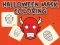 Spēle Halloween Mask Coloring Book online