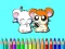 Spēle Hamster Coloring Book online