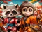 Spēle Kung-Fu Little Animals online