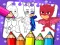 Spēle PJ Masks Coloring Book online
