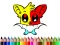 Spēle Cute Bat Coloring Book online