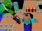 Spēle Space Adventure: Noobiks Battle vs Zombies online