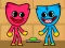 Spēle Kissy Missy and Huggy Wuggy online
