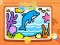 Spēle Color By Code: Dolphin online