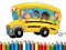 Spēle School Bus Coloring Book online
