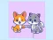 Spēle Cats and Dogs Puzzle online