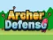 Spēle Archer Defense Advanced online