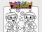 Spēle Back to School: Robot Coloring Book online