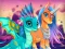 Spēle Cute Unicorns And Dragons Puzzle online