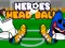 Spēle Heroes Head Ball online