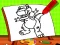 Spēle Easy Kids Coloring Dinosaur online