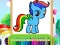Spēle Wonder Pony Coloring online