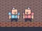 Spēle 2 Player Red Blue Pirates online