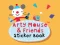 Spēle Arty Mouse & Friends Sticker Book online