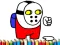 Spēle Space Dude Coloring Book online