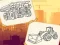 Spēle Construction Trucks Coloring online