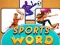 Spēle Sports Word Puzzle online