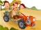 Spēle Cartoon Tractor Puzzle online