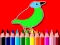 Spēle Back To School: Birds Coloring Book online