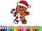 Spēle Back To School: Christmas Cookies Coloring online
