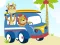 Spēle Cute animals with cars difference online