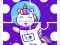 Spēle Cute Rainbow Unicorn Puzzles online