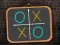Spēle Tic Tac Toe blackboard online