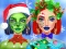 Spēle Ellie Christmas Makeup online