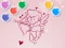 Spēle Bubble Shooter Valentine online