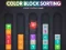 Spēle Color Block Sorting online