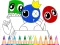Spēle Rainbow Friends Coloring Book online