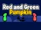 Spēle Red and Green Pumpkin online