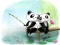 Spēle Pandas Slide online