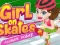 Spēle Girl on Skates: Flower Power online