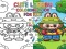 Spēle Cute Labubu Coloring Book for Kids online
