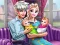 Spēle Ice Queen Twins Family Day online