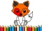 Spēle Fox Coloring Book online